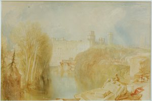 Vue sur le château de Warwick